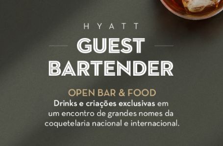 Guest Bartender no Grand Hyatt São Paulo