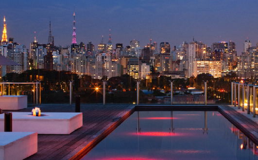 Réveillon no Unique: experiência completa e vista privilegiada